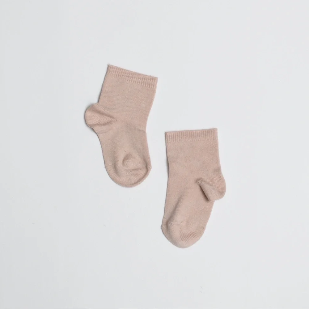 Condor dusty pink ankle socks